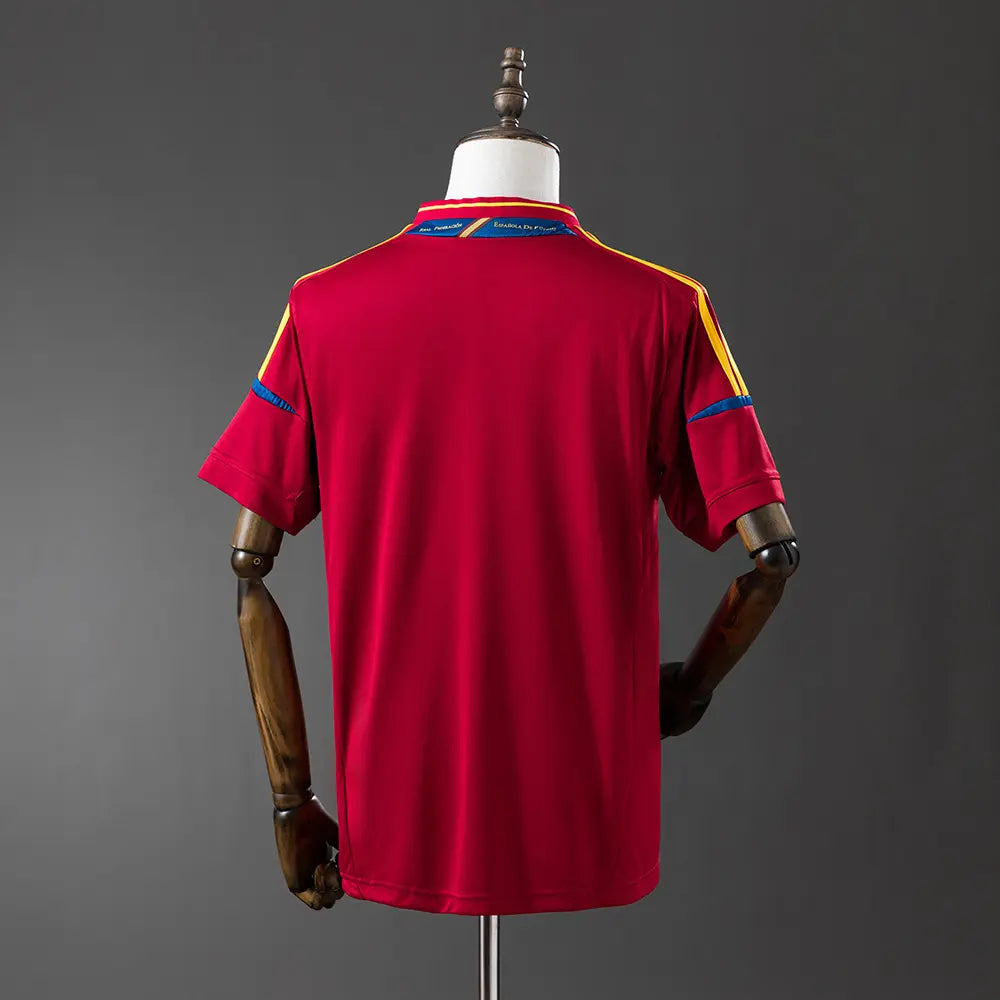 Camisola da Espanha 2012 Home - Retrô