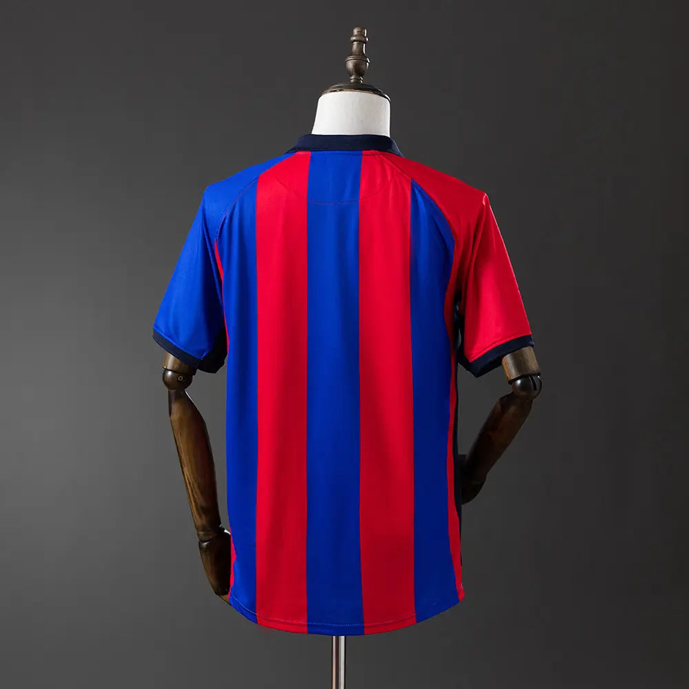 Camisola Barcelona 2001 Home - Retrô