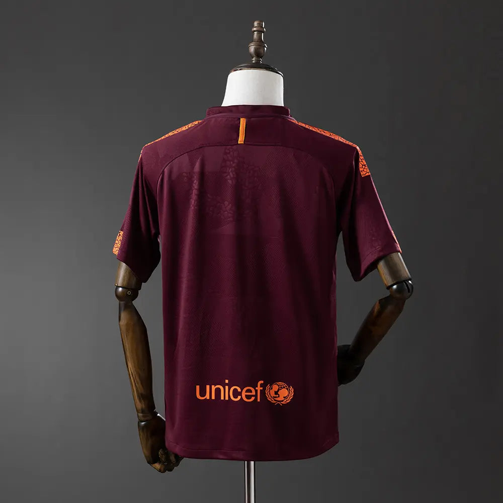 Camisola Barcelona 2017/18 Away - Retrô
