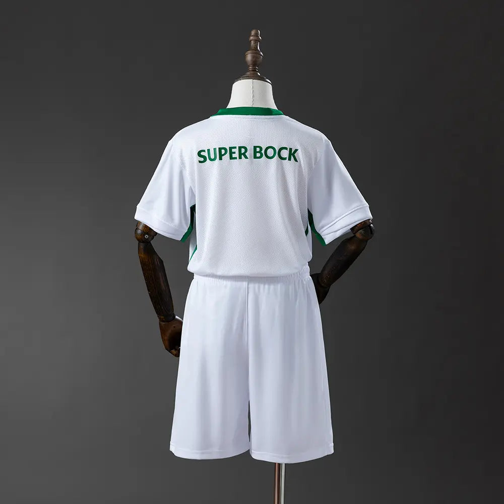 Camisola Sporting 2025-26 - Conjunto infantil