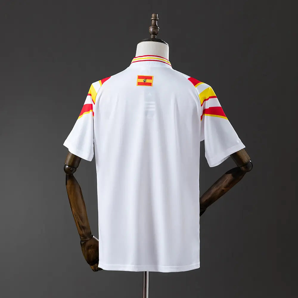 Camisola da Espanha 1996 Home - Retrô
