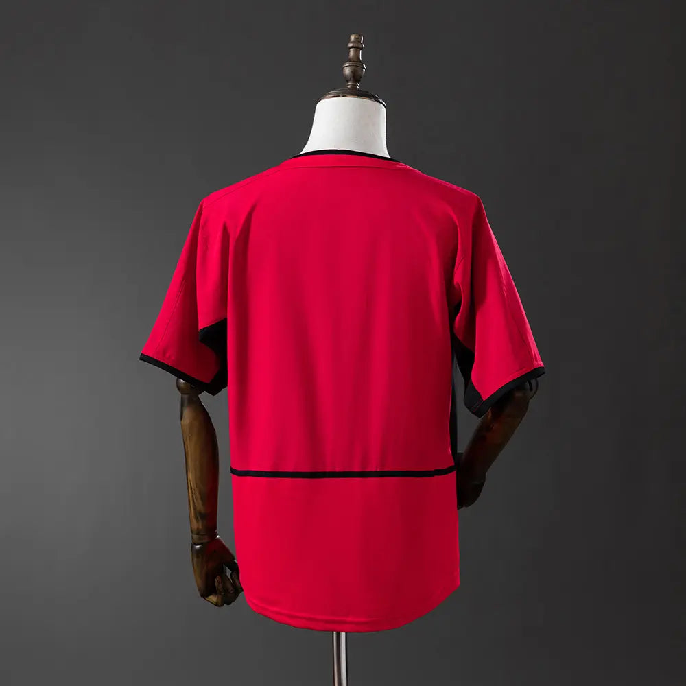 Camisola Manchester United Home 2002 - Retrô