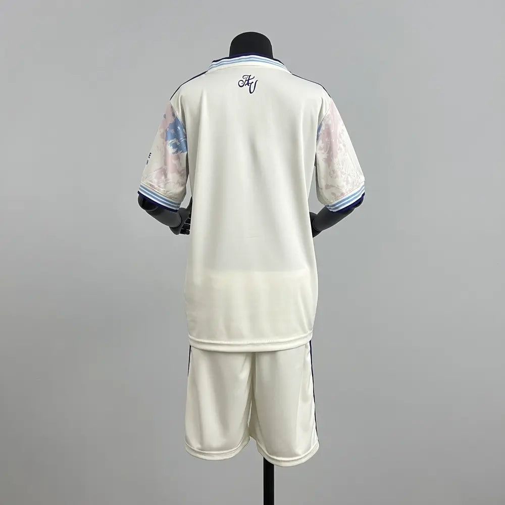 Conjunto infantil Aston Villa 2025/26 Away