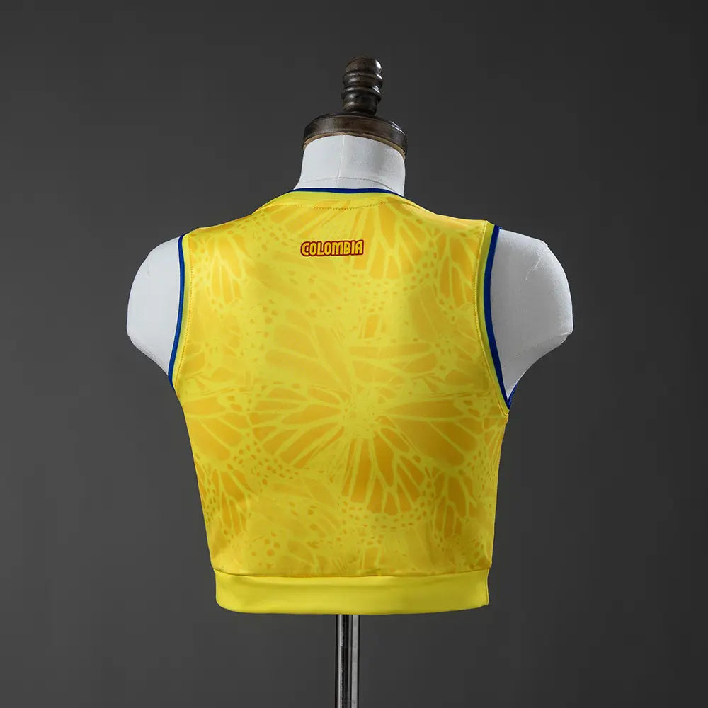 Camisola Colômbia 2026 Home - Cropped Women