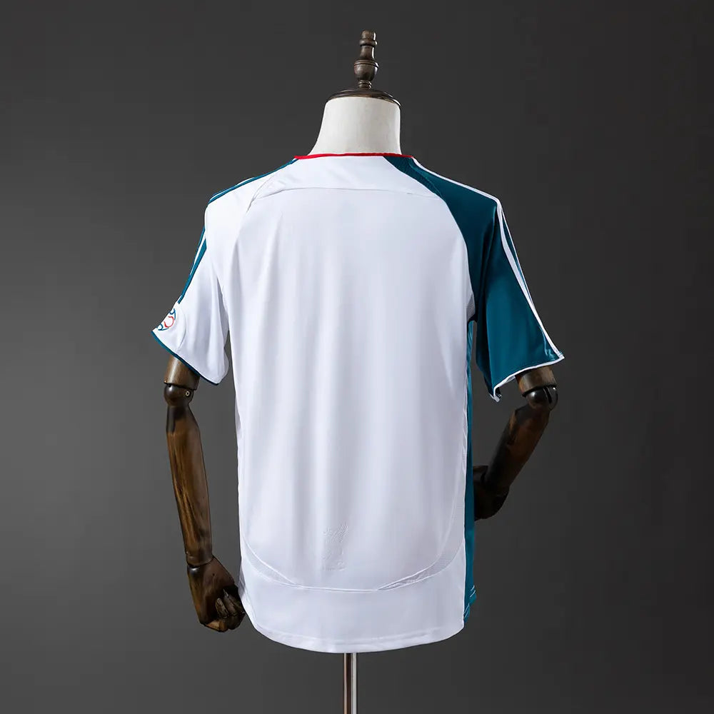 Camisola Liverpool 2006 Away - Retrô