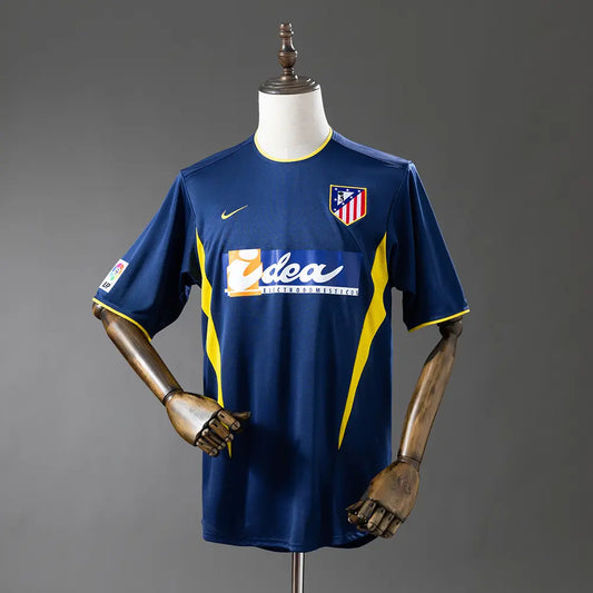 Camisola Atlético Madrid 2002 Away - Retrô