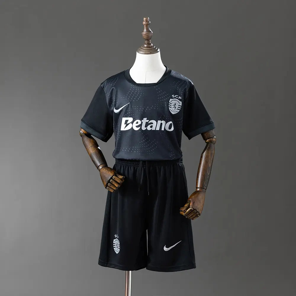 Camisola Sporting 2025-26 - Conjunto infantil