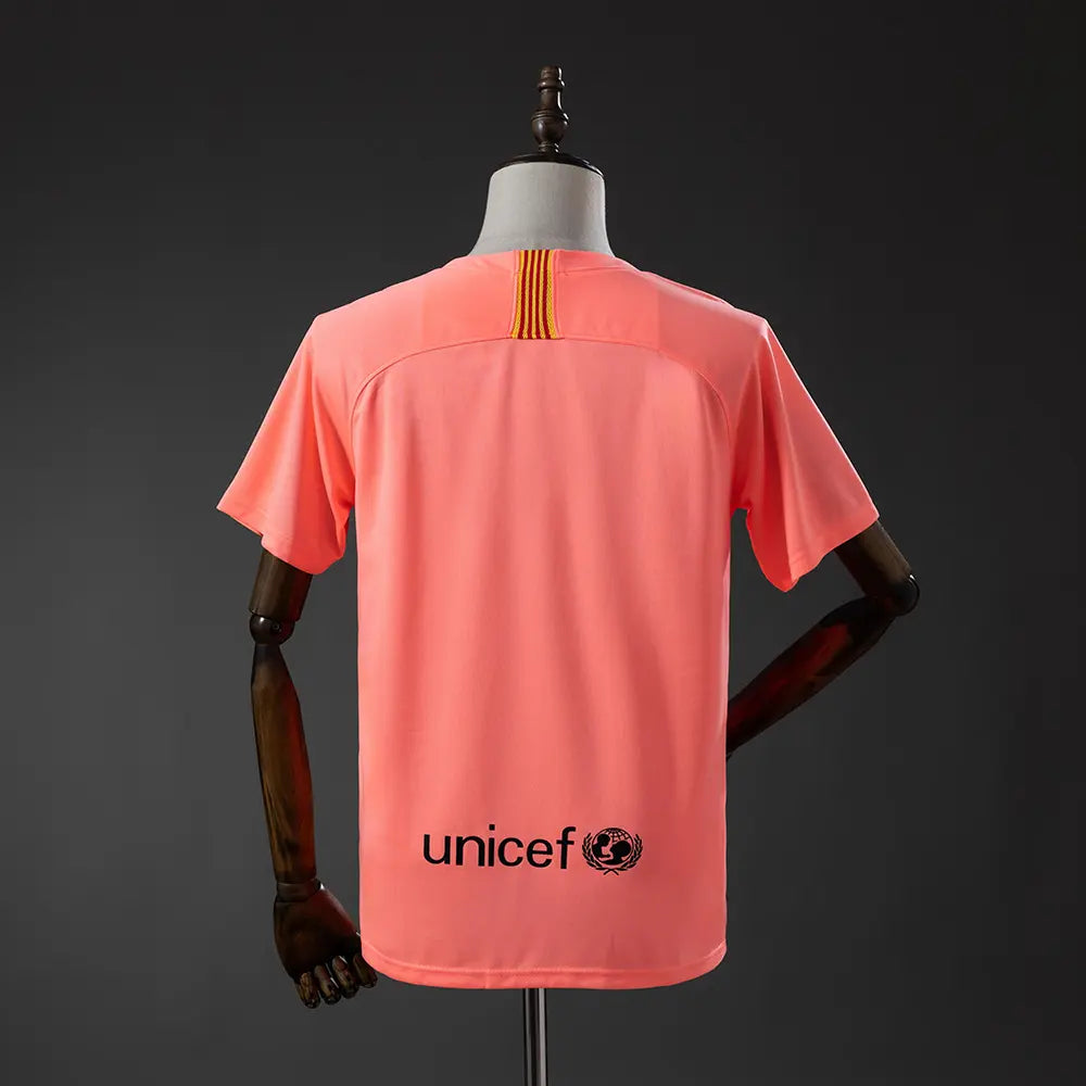 Camisola Barcelona 2018/19 Away- Retrô