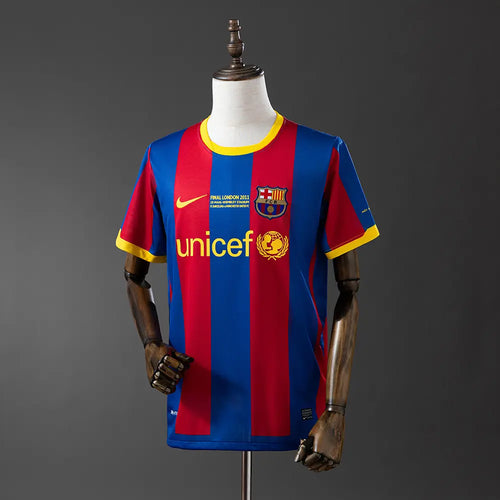 Camisola Barcelona 2010 Home - Retrô