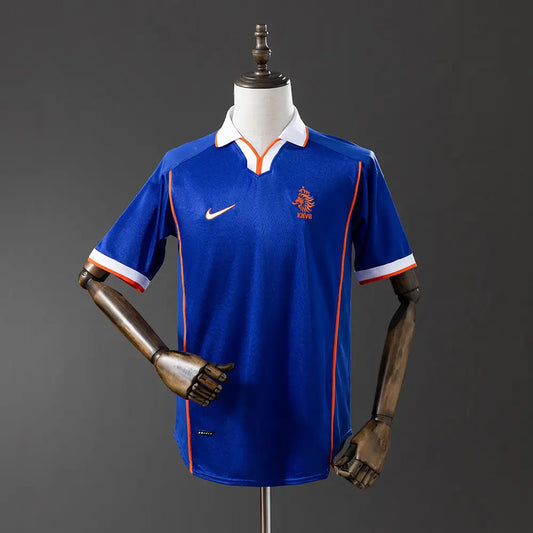 Camisola da Holanda 1998 Away - Retrô