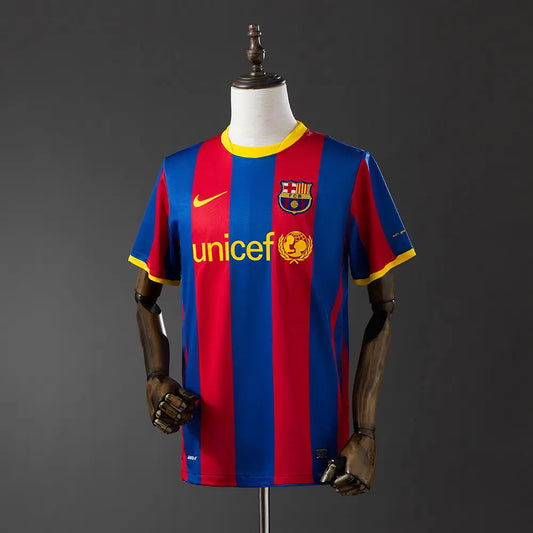 Camisola Barcelona 2010 Home - Retrô