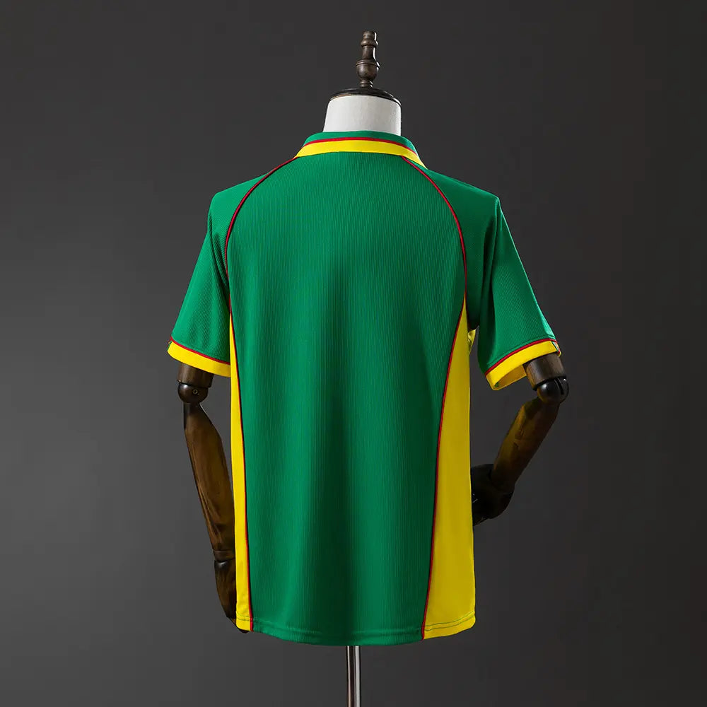 Camisola Camarões 1998 Home - Retrô