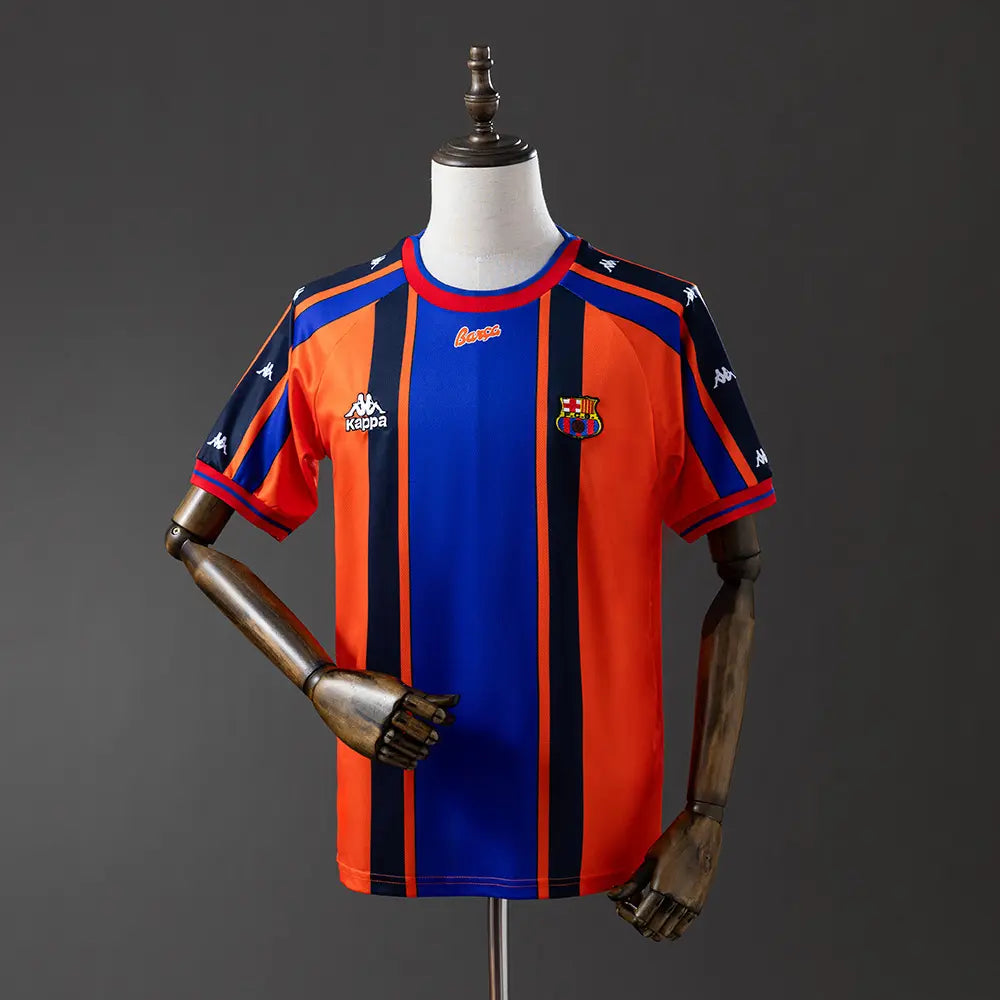 Camisola Barcelona 1997 Away - Retrô