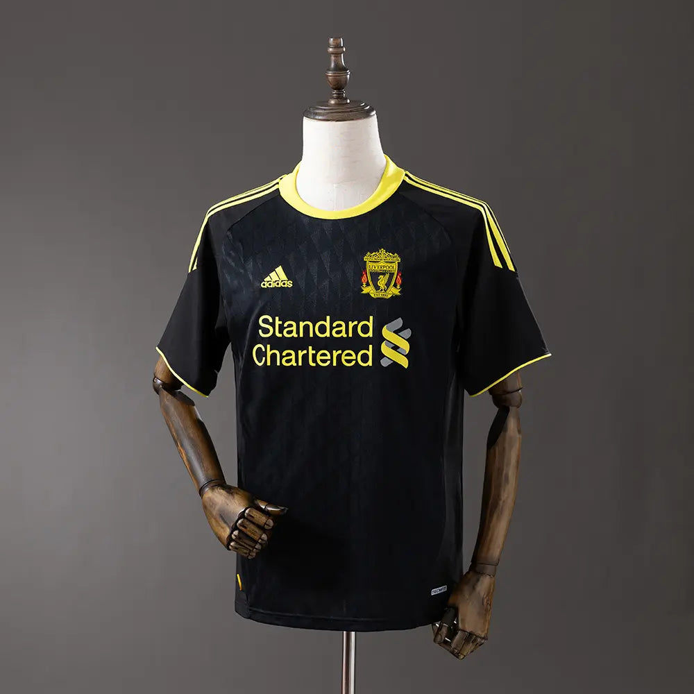 Camisola Liverpool 2010 Away - Retrô
