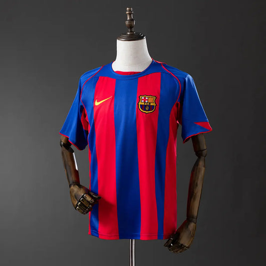 Camisola Barcelona 2004/05 Home - Retrô
