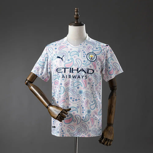 Camisola Manchester City 2020/21 Away- Retrô