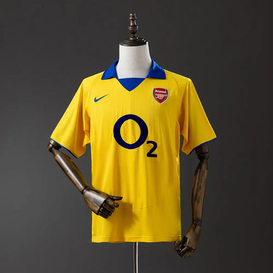 Camisola Arsenal 2003 Away - Retrô