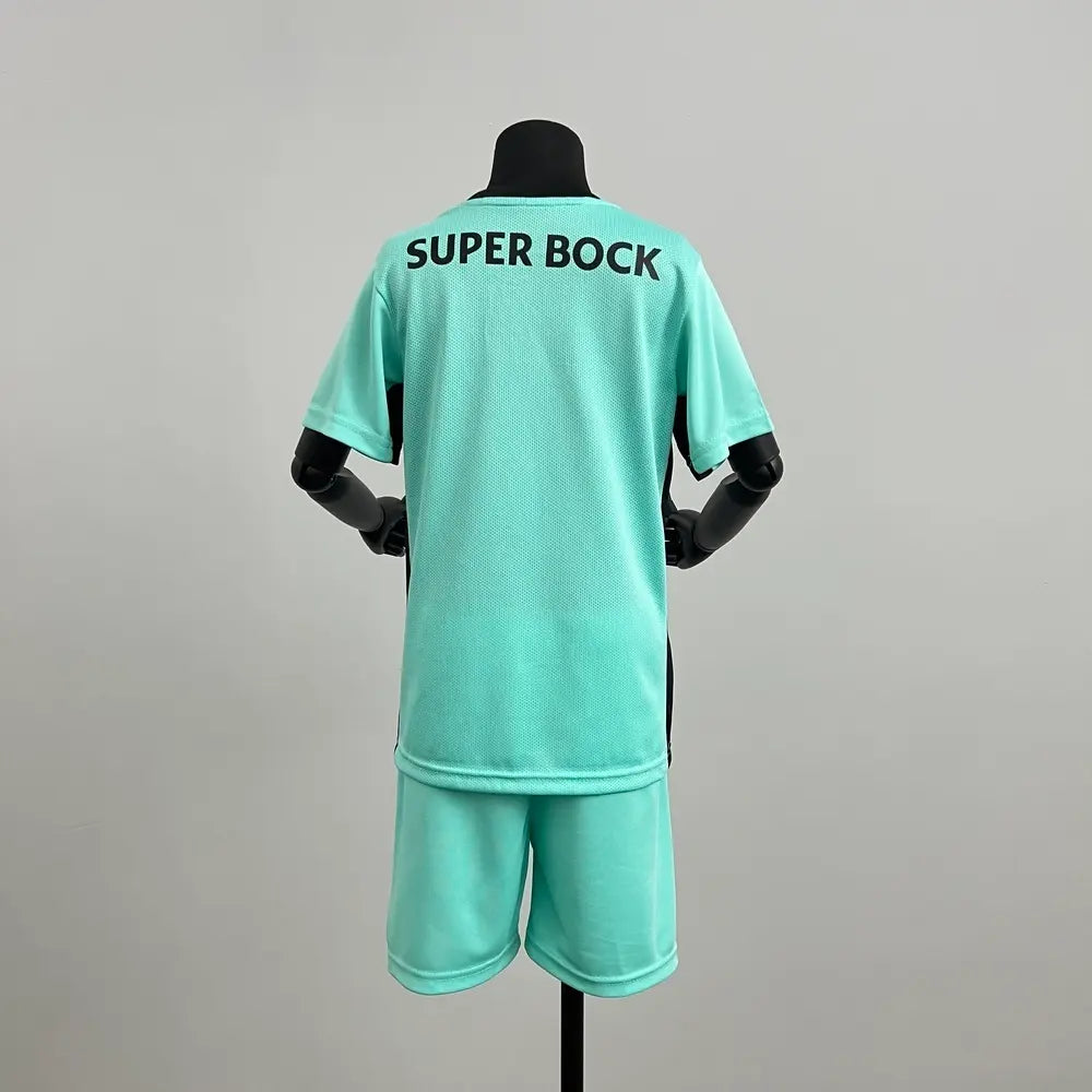 Camisola Sporting 2025-26 - Conjunto infantil