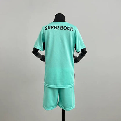 Camisola Sporting 2025-26 - Conjunto infantil