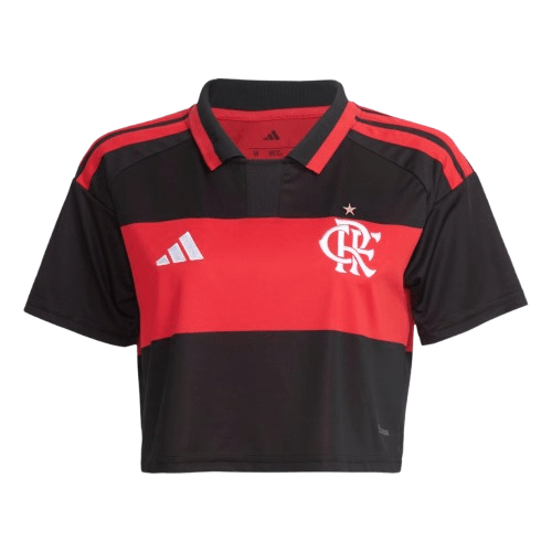 Camisola Flamengo 2026 Home Cropped - Woman