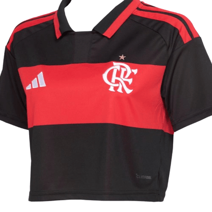 Camisola Flamengo 2026 Home Cropped - Woman