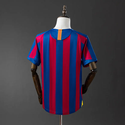 Camisola Barcelona 2005 Home - Retrô