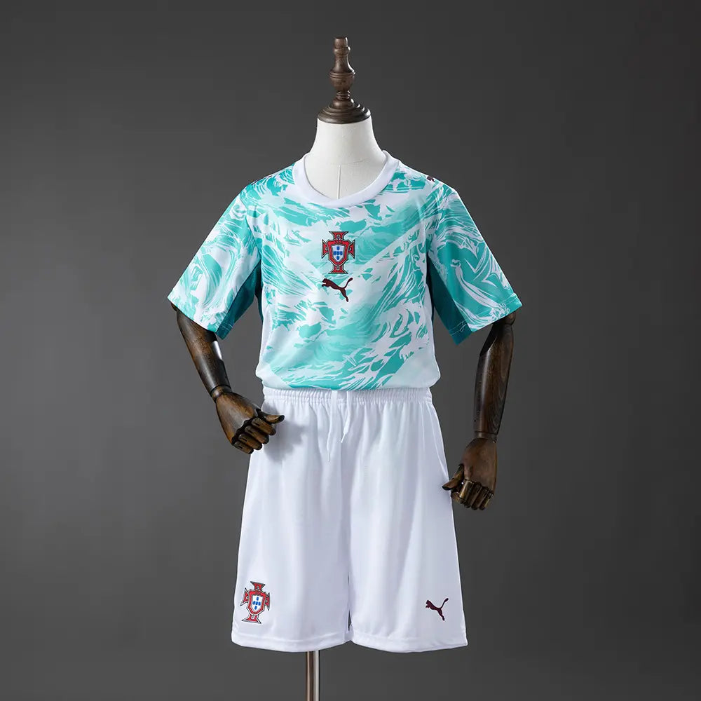 Camisola de Portugal 2025-26 - Conjunto infantil