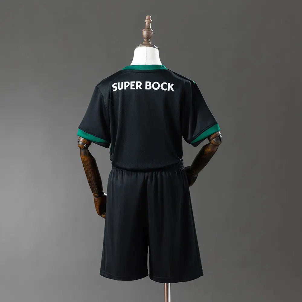 Camisola Sporting 2025-26 - Conjunto infantil