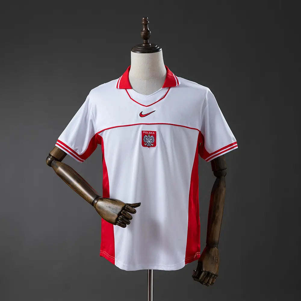 Camisola da Polônia 1997 Home - Retrô