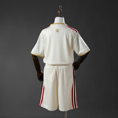 Conjunto infantil Flamengo 2025/26 Away