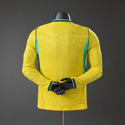 Camisola Brasil 2026/27 Home - Long Sleeve