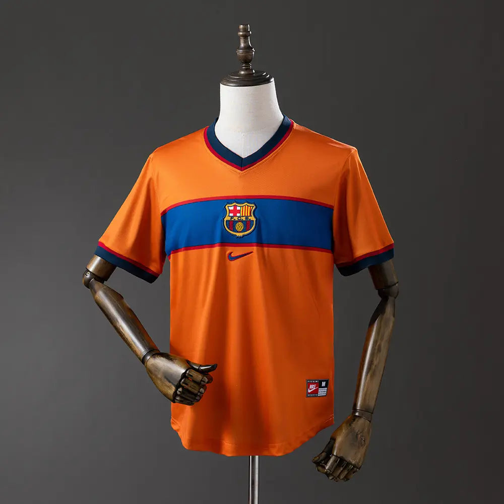 Camisola Barcelona 98/99 Away - Retrô