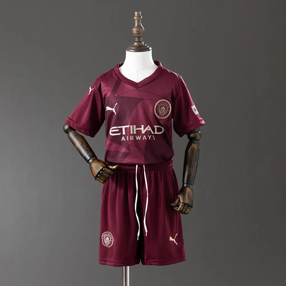 Conjunto infantil Manchester City 2024/25 Away