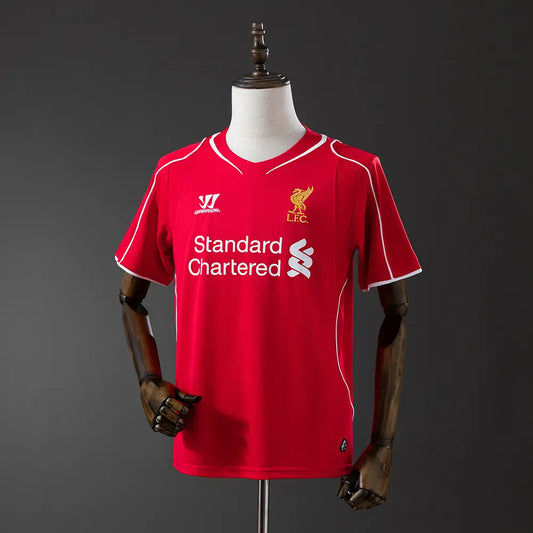 Camisola Liverpool 2014 Home - Retrô