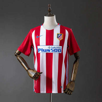 Camisola Atlético Madrid 2016 Home - Retrô