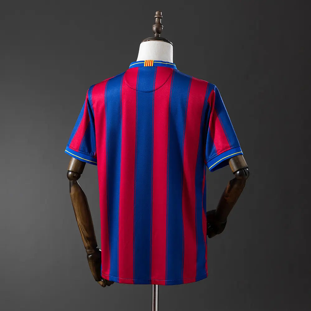 Camisola Barcelona 2009 Home - Retrô