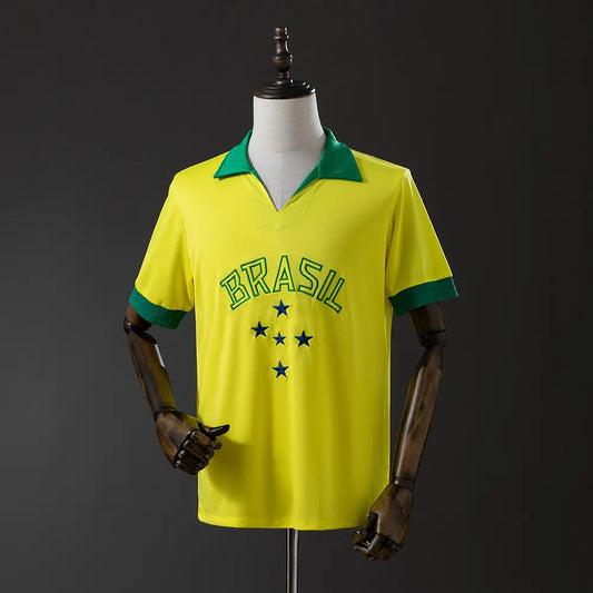 Camisola do Brasil 1958 Home - Retrô