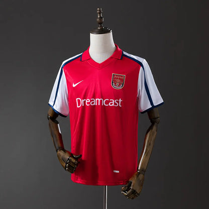 Camisola Arsenal 2001/02 Home - Retrô