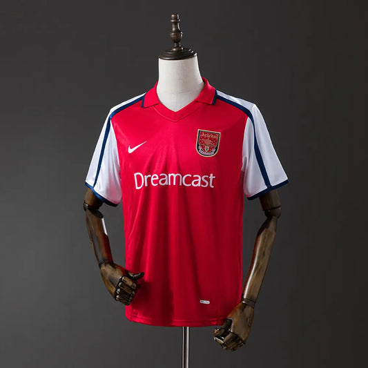 Camisola Arsenal 2001/02 Home - Retrô