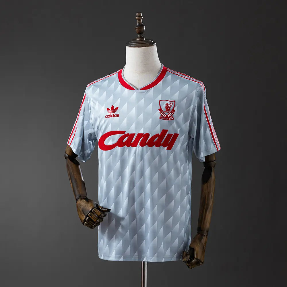 Camisola Liverpool 1989 Away - Retrô