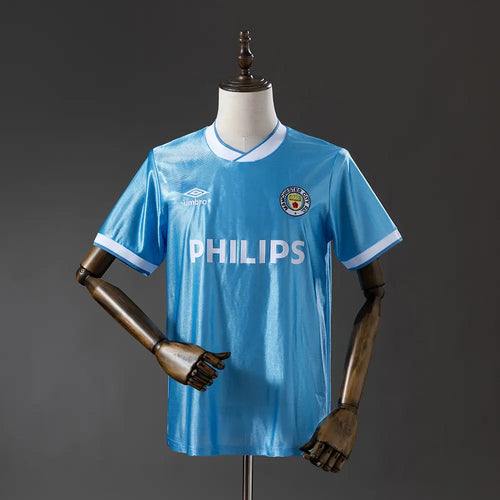 Camisola Manchester City 86 Home - Retrô