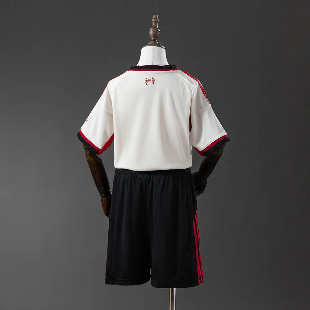 Conjunto infantil Liverpool 2025/26 Away