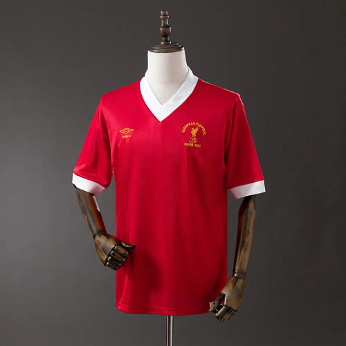 Camisola Liverpool 1980 Home - Retrô