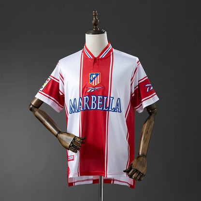 Camisola Atlético Madrid 1999 Home - Retrô