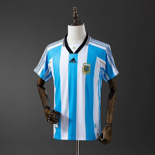 Camisola da Argentina 1998 Away - Retrô