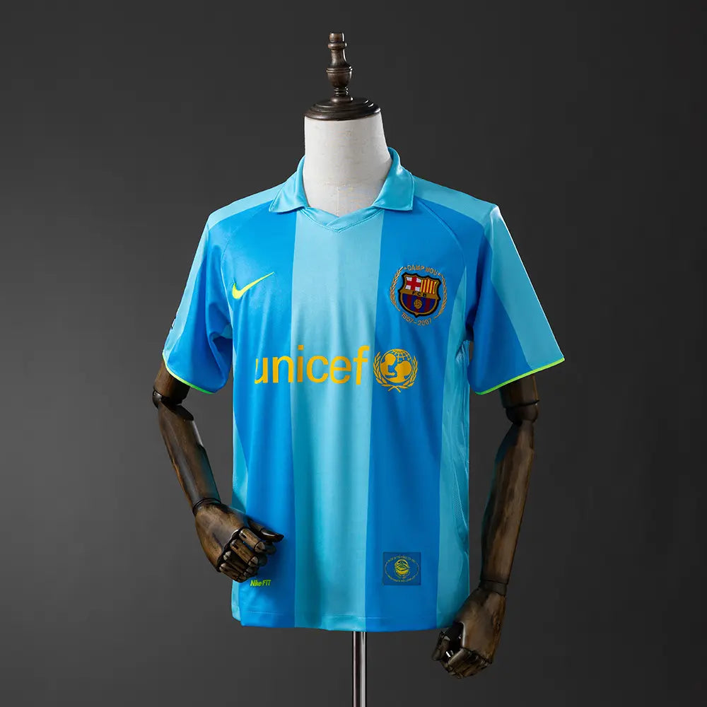 Camisola Barcelona 2007 Away - Retrô
