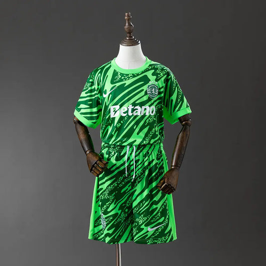 Camisola Sporting 2025-26 - Conjunto infantil