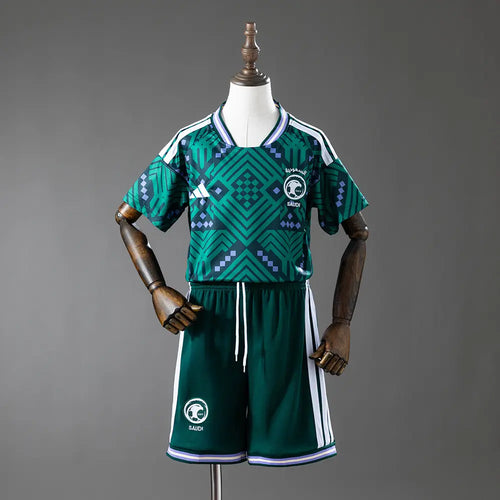 Conjunto infantil Arábia Saudita 2026 Home