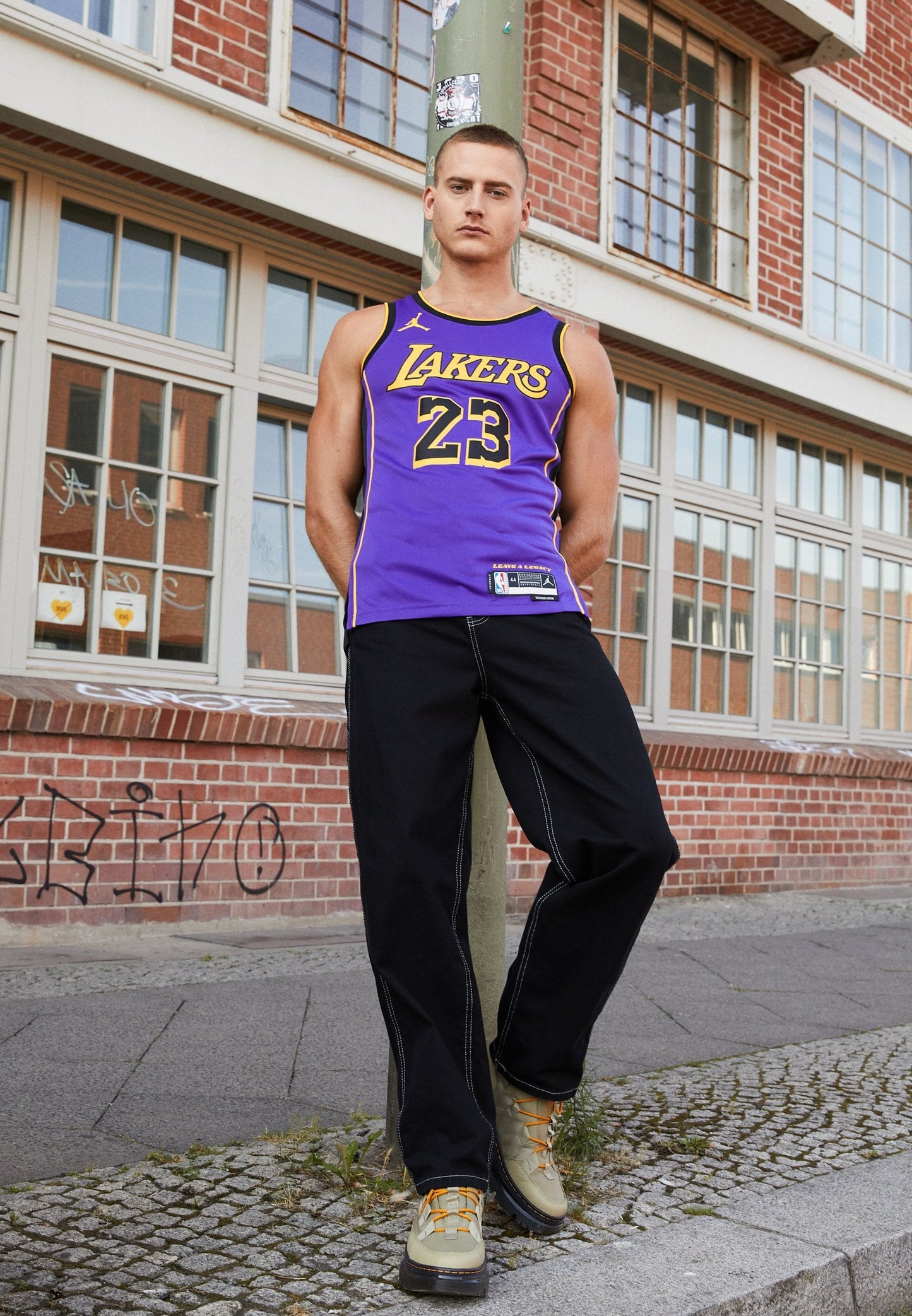 Mouwloos Shirt NBA Los Angeles Lakers