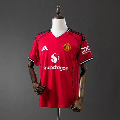 Camisola Manchester United 2025/26 Home - Torcedor